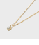 K18ダイヤモンドネックレス（0.05ct）