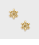 ゴールドフラワーパールピアス