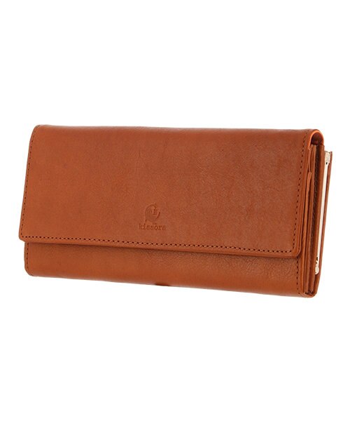 ★新品未使用　kissoraがま口長財布【ウォッシャブルナッパ〜RED】 キソラ ウォッシャブルナッパ 長財布 KITL-099｜サックスバーの