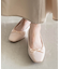 スクエアトゥバレエシューズ