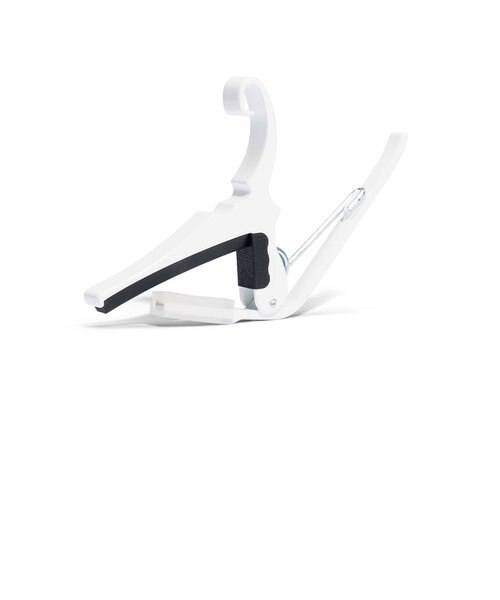 新品　スマートギター ホワイト デジタルカポ付き KG6WA White カポタスト アコースティックギター用 ホワイト