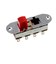 EP-0261-026 Red スライドスイッチ ムスタング用 On-Off-On Slide Switch for Mustang 1014