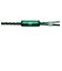 Palette 8 MX-A BAL (Forest Green) MMCXタイプShure SE シリーズ 2.5mm4極バランスタイプ イヤホンケーブル