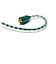 Palette 8 MX-A BAL (Forest Green) MMCXタイプShure SE シリーズ 2.5mm4極バランスタイプ イヤホンケーブル