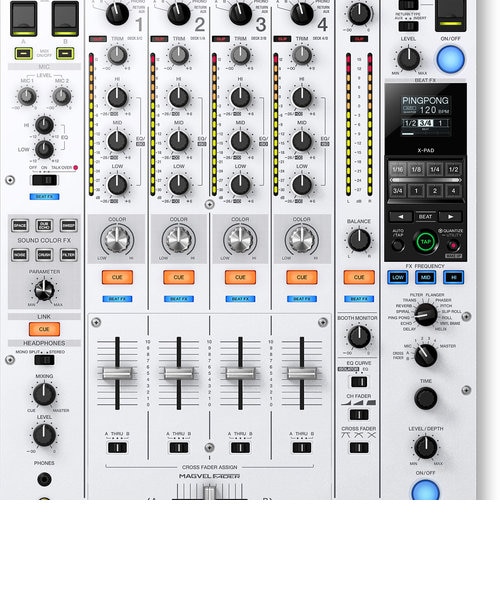 DJM-900NXS2-W (White) 4ch DJミキサー ハイレゾ対応 [数量限定カラー