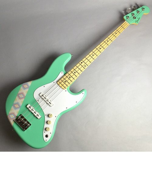 エレキベース ミントグリーン 猫ストラップ付き SILENT SIREN Jazz Bass/Surf Green エレキベース｜シマムラガッキの