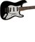Tom Morello Stratocaster Rosewood Fingerboard Black エレキギター 【トム・モレロ シグネチャー】