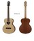 CAM-80H W/C アコースティックギター ミニギター トップ単板 ハート型サウンドホール