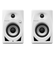 DM-40D-W (White) モニタースピーカー パワードスピーカー [ペア] 2台