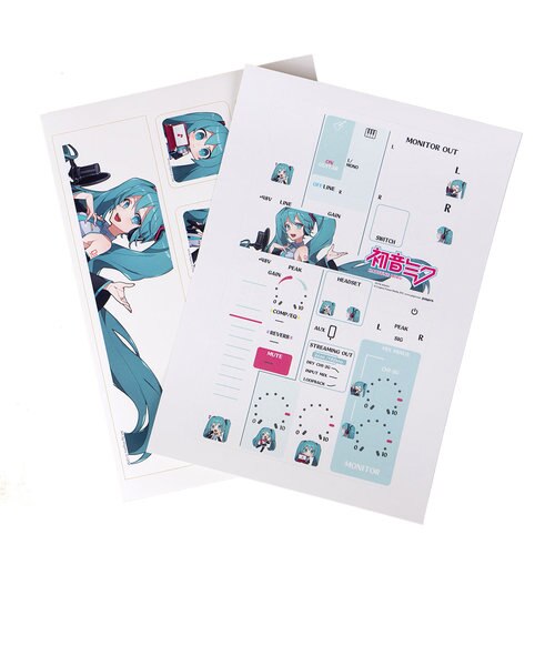 YAMAHA 初音ミク × YAMAHA AG03MK2 オーバーレイシート付き Amazon.co.jp: YAMAHA 初音ミク × YAMAHA AG03MK2 オーバーレイ