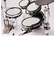 e/MERGE Electronic Drum Kit e/HYBRID EM-53HB 電子ドラム　18インチバスドラム