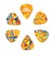 1CWH4-11B1 ピック 15枚入り コレクタブル缶ケース付属 Beatls Yellow submarine
