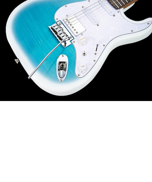 MSC41 Pro Dreamy Blue エレキギター フレイムメイプルトップ