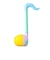 オタマトーンQ パステル OtamaTone Q マルチカラー キュートなサイズ バーカッション機能搭載