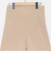 ハイウエストバックレースアップショートパンツ