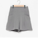 バックレースアップショートパンツ