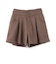 【GOODPRICE/起毛】ハイウエストショートパンツ