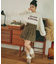 【GOODPRICE】ジャガードクロップドニット