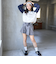 【LTXC】【綿100％】ヴィンテージ風長袖Tシャツ