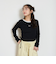 サイドドロスト長袖Tシャツ