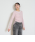 サイドドロスト長袖Tシャツ