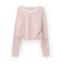サイドドロスト長袖Tシャツ