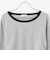 サイドドロスト長袖Tシャツ