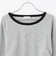 サイドドロスト長袖Tシャツ