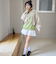 合皮ショートブルゾン