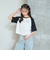 ハートラグラン五分袖Tシャツ