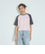 ハートラグラン五分袖Tシャツ