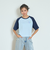 ハートラグラン五分袖Tシャツ