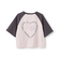 ハートラグラン五分袖Tシャツ