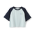 ハートラグラン五分袖Tシャツ