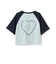 ハートラグラン五分袖Tシャツ
