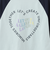 ハートラグラン五分袖Tシャツ