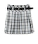 【GOODPRICE】ベルト付チェックプリーツスカ-ト