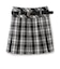 【GOODPRICE】ベルト付チェックプリーツスカ-ト