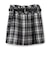 【GOODPRICE】ベルト付チェックプリーツスカ-ト