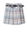 【GOODPRICE】ベルト付チェックプリーツスカ-ト