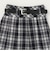 【GOODPRICE】ベルト付チェックプリーツスカ-ト