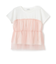 レイヤード半袖Tシャツ