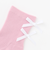 リボンつきリブクルーソックス