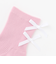 リボンつきリブクルーソックス