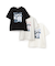【7days】【GOODPRICE】【綿100％】パリ転写プリントTシャツ