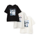 【7days】【GOODPRICE】【綿100％】パリ転写プリントTシャツ