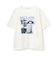 【7days】【GOODPRICE】【綿100％】パリ転写プリントTシャツ