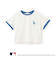 【LTXC】【MLB】【吸水速乾/さらさら】【綿100％】クロップドT