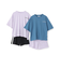 【ルームウェア/パジャマ】バックハート半袖Tシャツ＆ショートパンツセット