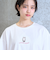 【GOODPRICE】【綿100％】フロントキャラ刺しゅうTシャツ